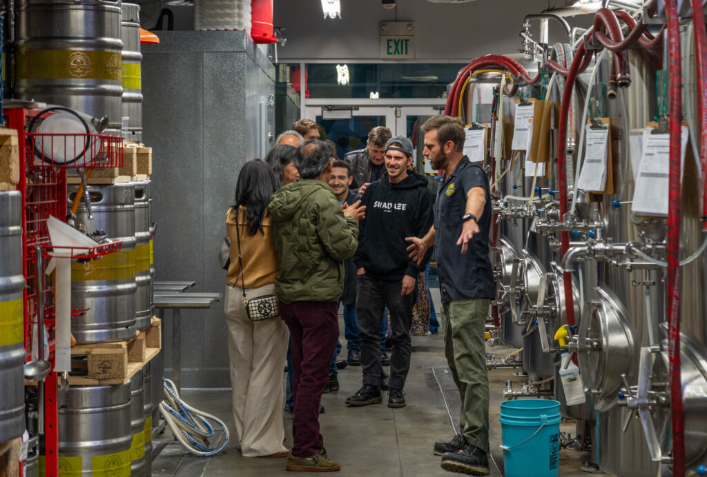 Brewery tour