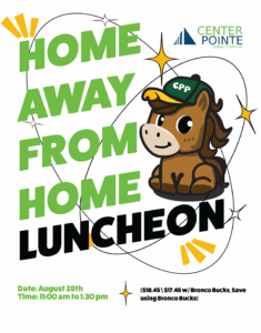 Home Away from Home Luncheon flyer