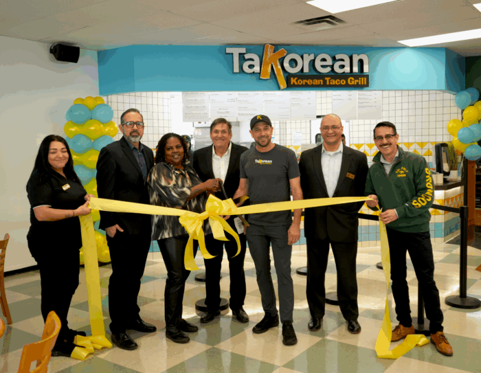 TaKorean 1 Takorean Grand Opening Yellow Ribbon Cut