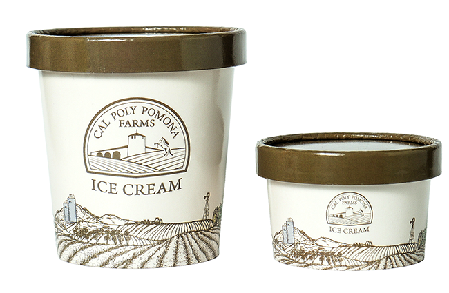 CPP Farms Ice Cream packaging